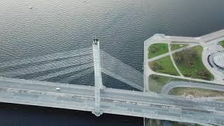 Vanšu bridge Riga Latvia