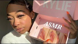 ASMR | Up Close Lipgloss Application (lip smacking + slow tingly kisses