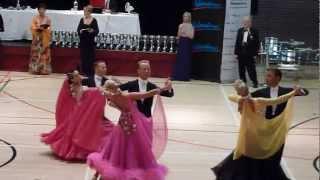 Jonathan Luckcuck and Jannine Davies Brentwood Stars 2012 Pro Tango