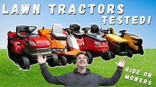 5 Best Lawn Tractors - Ride On Lawn Mowers - What Should You Buy?