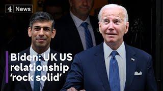 Biden visit: US President hails UK relationship as ‘rock solid’