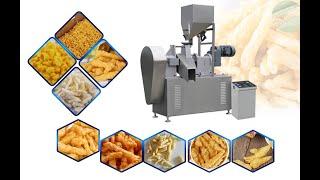 2022 how to make niknak cheetos kurkure/kurkure production line/niknak cheetos chips processing line