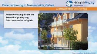 Usedom: Ferienwohnung direkt am Strandhaupteingang, Brötchenservice - FeWo-direkt.de Video