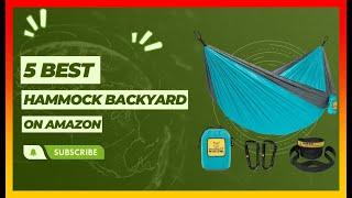  Best Hammock Backyard on Amazon ️ Top 5 Tested & Buying Guide