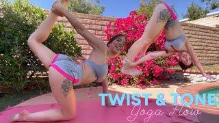 TWIST & TONE YOGA! | 33 Min Detox Stretch Flow
