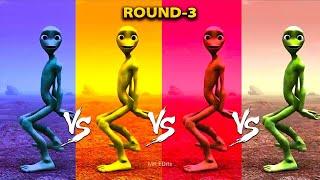 Alien dance VS Funny alien VS Dame tu cosita VS Funny alien dance VS Green alien dance VS Dance