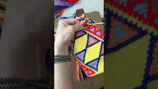 mini wayuu canta askısı 3. video