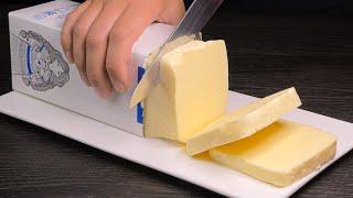 Don't buy butter! 1 kg of homemade butter from 1 liter of cream in just 5 minutes!