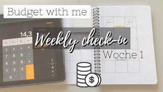 Finanzen organisieren im April 2020 | Budget With Me - Weekly Check-in Woche 1 | deutsch