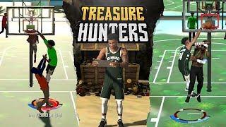 GIANNIS ANTETOKOUNMPO BUILD DOMINATES the NEW TREASURE HUNTERS EVENT in NBA 2K20