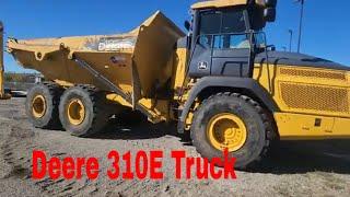 John Deere 310E Articulated Dump Truck – Built for Heavy Hauling!