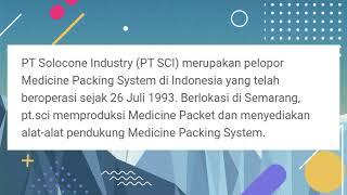 Loker PT Solocone Industry (PT SCI) - Semarang April 2022