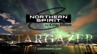 HUGE Stargazer Window on new 2023 Coachmen Northern Spirit Ultralight Travel Trailers!