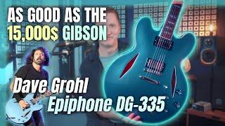 Dave Grohl Epiphone DG-335 | Affordable High-End Semi-Hollow Guitar