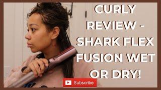 Curly Hair Review of Shark FlexFusion Wet or Dry