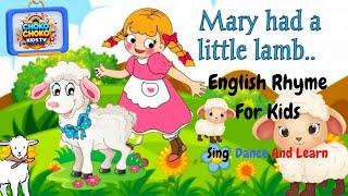 Mary Had a Little Lamb  | Classic Nursery Rhymes for Kids | Choko Choko Kids TV