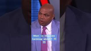 Charles Barkley BIG discussion lol  #shorts #entertainment #nba