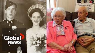 100-year-old Canadian couple celebrates 81st wedding anniversary