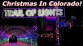 Colorado Christmas Trail Of Lights At Chatfield Farms By Denver Botanic Gardens!