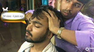 Best Indian Head Massage - Scalp and Upper Body Massage by Sunil | Episode- 1| ASMR | 100th Upload