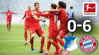 TSG Hoffenheim vs. FC Bayern München I 0-6 I Coutinho Brace in Bayern's Goalfest