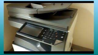 How to Operate Sharp Photocopy Machine MX-M265Nv |Daily new solutions |