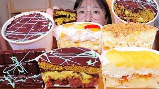 두바이 초콜릿 맛집 찾았다 두바이 케이콘 (케이크+스콘) 은비스브레드 디저트 먹방 Dessert Mukbang