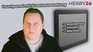 tt Touch Panel / Tablet mit Bodysensor / Näherungssensor, Kamera, Mikrofon - Wandeinbau Einbau