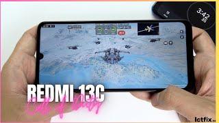 Xiaomi Redmi 13C Call of Duty Mobile Gaming test Update | Helio G85, 90Hz Display