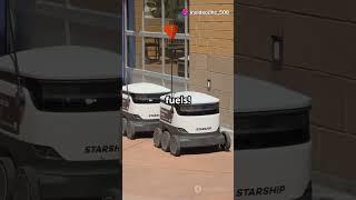 Can robots deliver goods? #ai #robot #technology