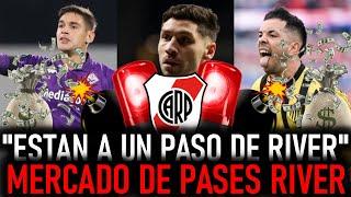 "RIVER LOS ESPERA EL 1RO DE ENERO" ¿LLEGAN LOS PRIMEROS REFUERZOS? MERCADO DE PASES de RIVER PLATE