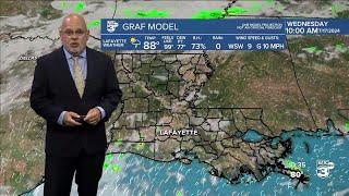 weather forecast KATC 7-16-24 10pm