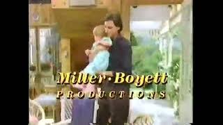 Jeff Franklin & Miller Boyett Productions & Lorimar Television logos 1989