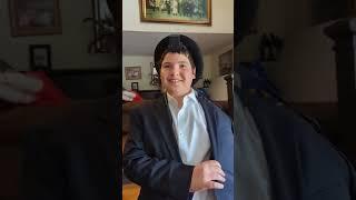 Hassidic Boy becomes a man 