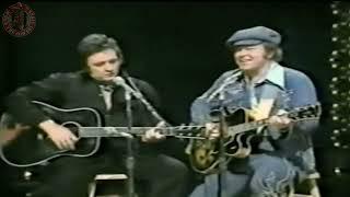 Roy Clark And Johnny Cash Rock Island Line