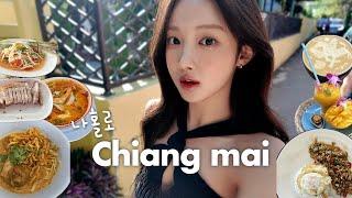 [vlog] Alone in Chiang Mai Google Maps 5 Star Restaurant Tour The best food and markets