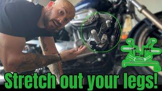 How to install Forward Controls on a Harley Davidson Sportster - TC Bros Forward Controls