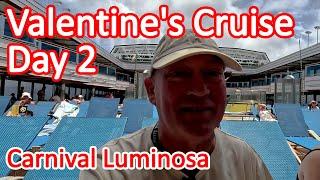 Carnival Luminosa Valentine's Cruise 2024 - Day 2