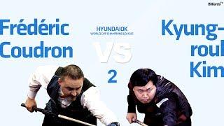 [당구-Billiard] 3 Cushion_Frédéric Coudron v Kyung-Roul Kim_World Cup Champions League_Full_2