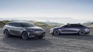 The marvel of technology in 2020 Electric Cars-Byton reveals K Byte Concept autonomous sedan 0001