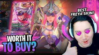 Wow Freya New Legend Skin | Mobile Legends