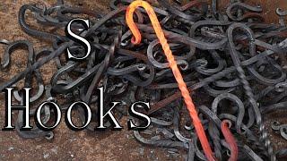 Forging S - HOOKS - blacksmithing