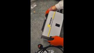 Review and unbox of SIMDER MIG Welder Gasless MIG Welding Machine Flux Core SSIMDER