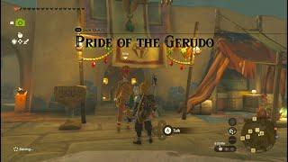 Legend of Zelda Tears of the Kingdom - Pride of the Gerudo Gameplay Walkthrough