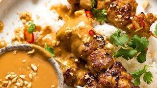 Thai Satay Chicken 4K