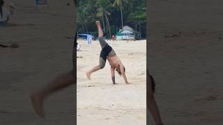 acrobatics on the Beach #beach #tattoo #acrobatics