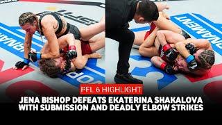 2025 PFL 6 results: Jena Bishop Locks Up A Choke And Her Spot in the PFL World Tournament Finals