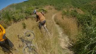 Belmont Regional Park, Wellington, Borderline Crash and Puncture