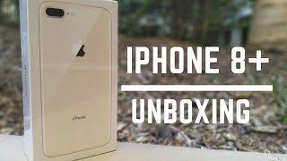 Apple iPhone 8 Plus GOLD Unboxing, Setup & What's New