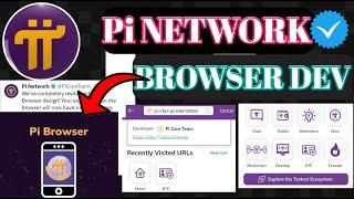 Pi Network Update। Pi Browser devolopment। Pi Network News। Pi Network TestNet। Pi Network Wallet